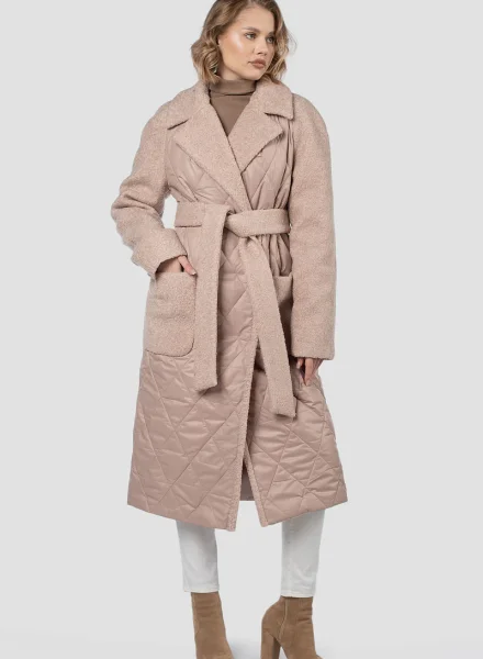 EL PODIO Пальто пояс EL PODIO