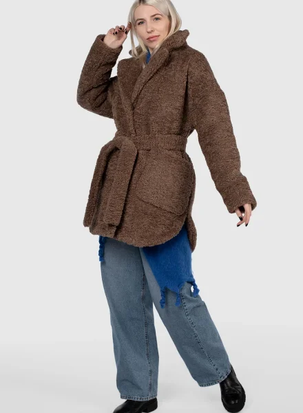 EL PODIO Пальто пояс EL PODIO