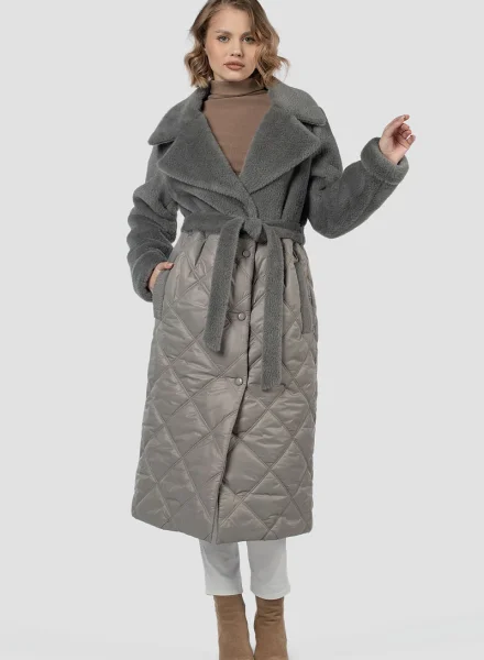 EL PODIO Пальто пояс EL PODIO