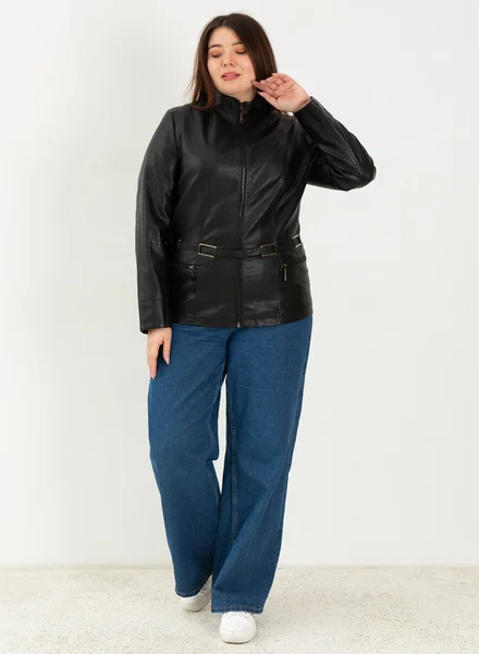 Roberto Jolini Куртка женская кожаная