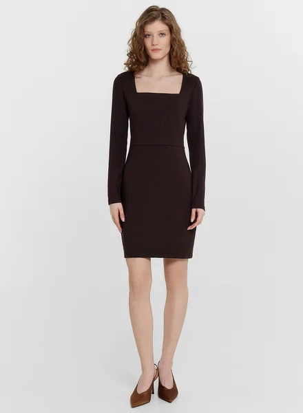 Mark Formelle Платье женское коричневое