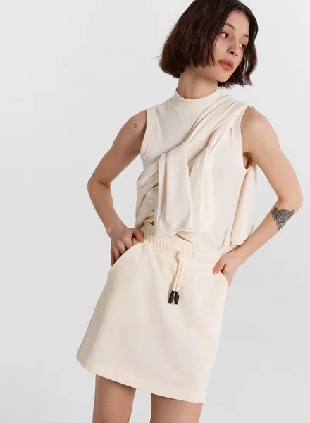 Mark Formelle Юбка женская бежевая