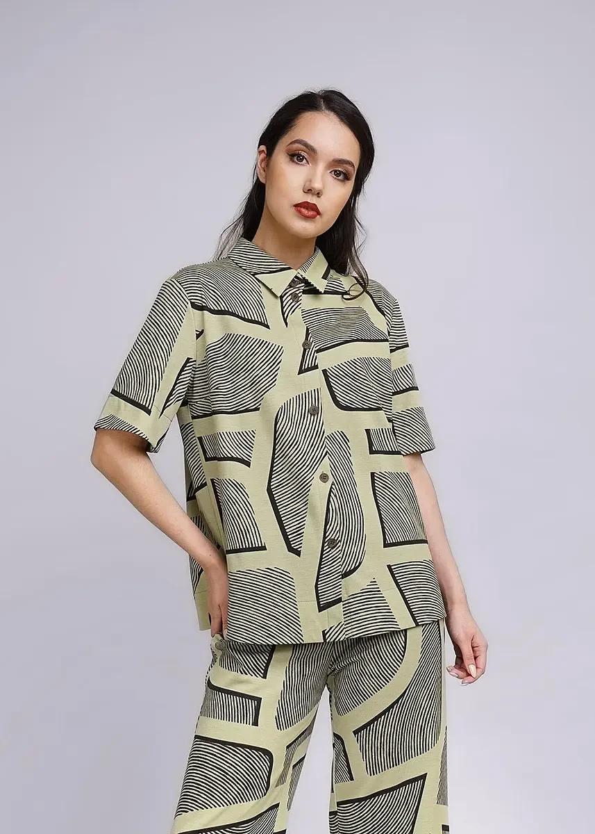 Блузка рубашка CLEVER