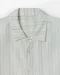 Рубашка мужская молочная в полоску льнян - 7